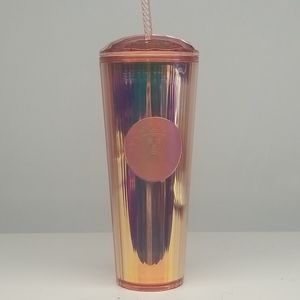 Starbucks Orange Iridescent Tumbler